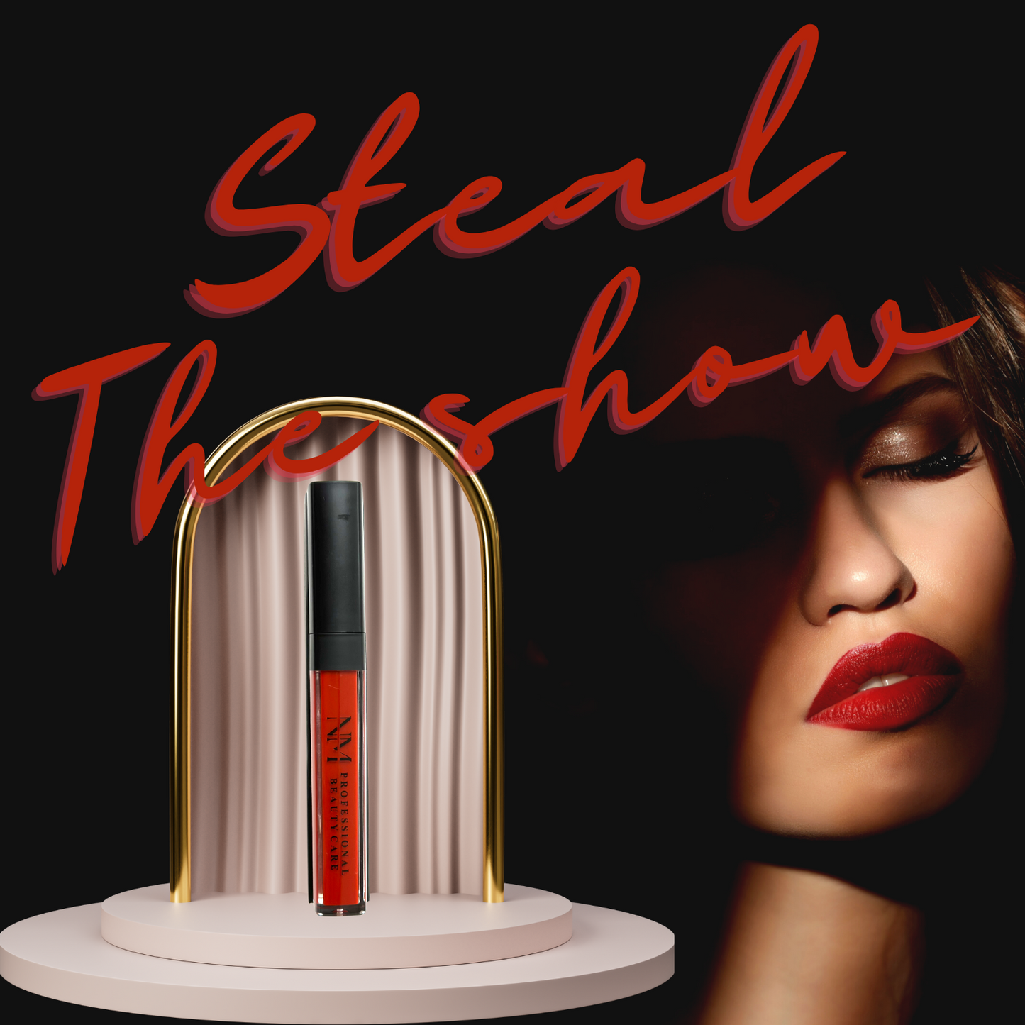 NM Pro Beauty Care Matte Lip Gloss – Steal the Show 01