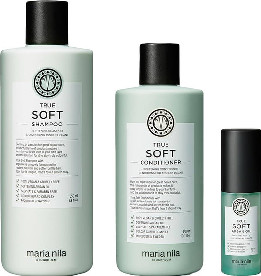 Maria Nila True Soft kit Shampoo&Conditioner & ArganOil